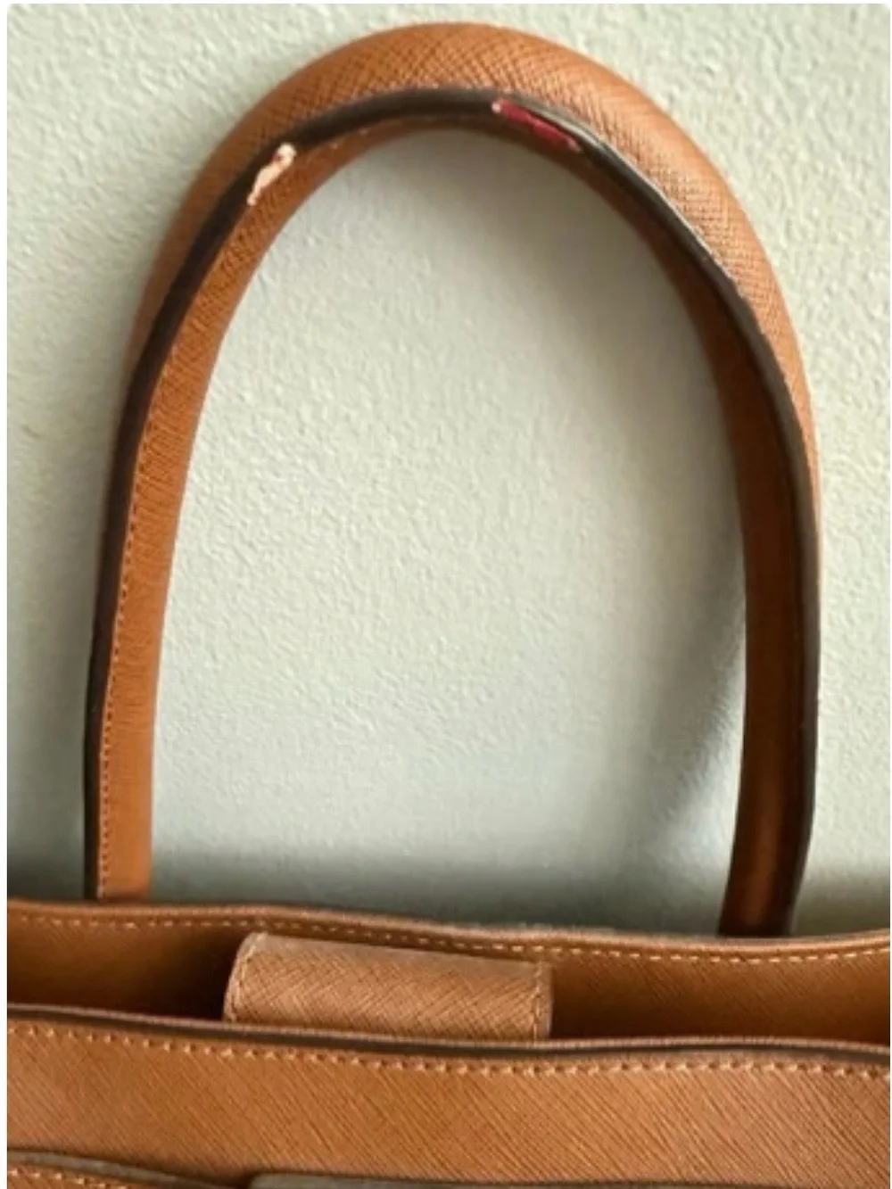 Michael Kors Tan Leather Satchel
